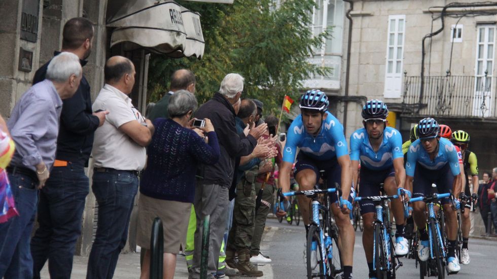 La Vuelta a su paso por A Pobra de Trives