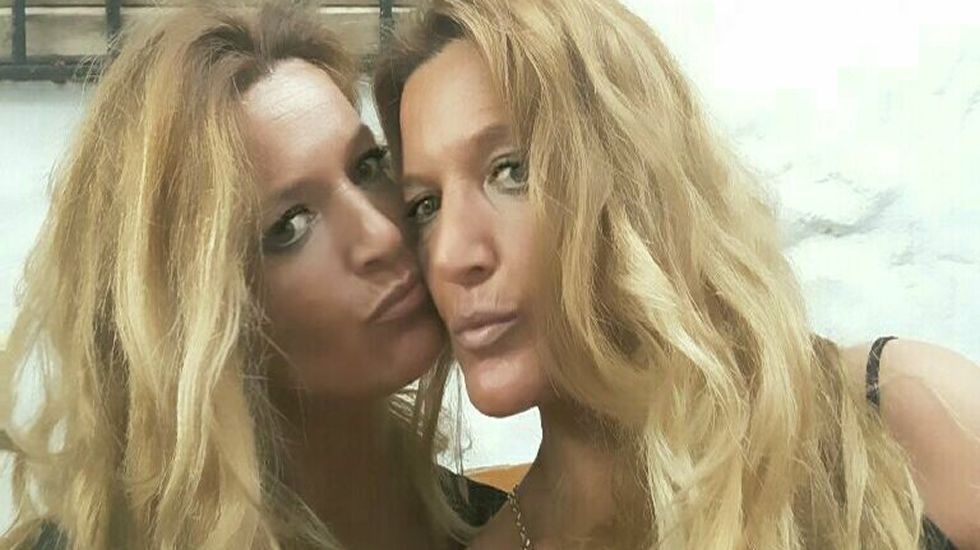 Las Mellis (Bibi y Raquel). 