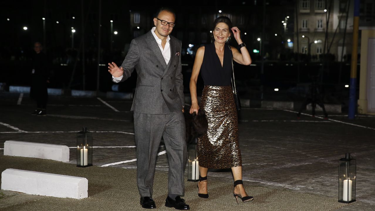 Eva Cárdenas y Alberto Núñez Feijoo