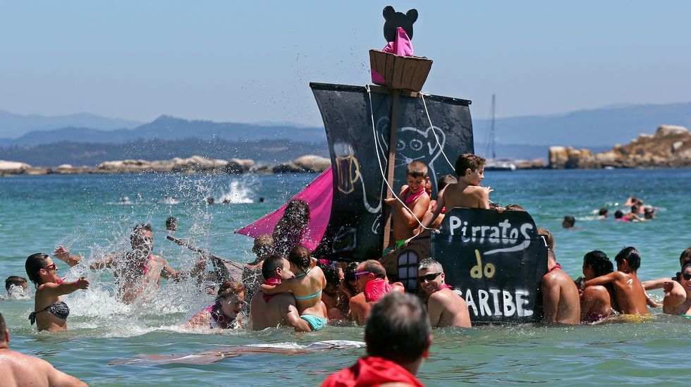 Festa da Dorna, Rejata en Coroso