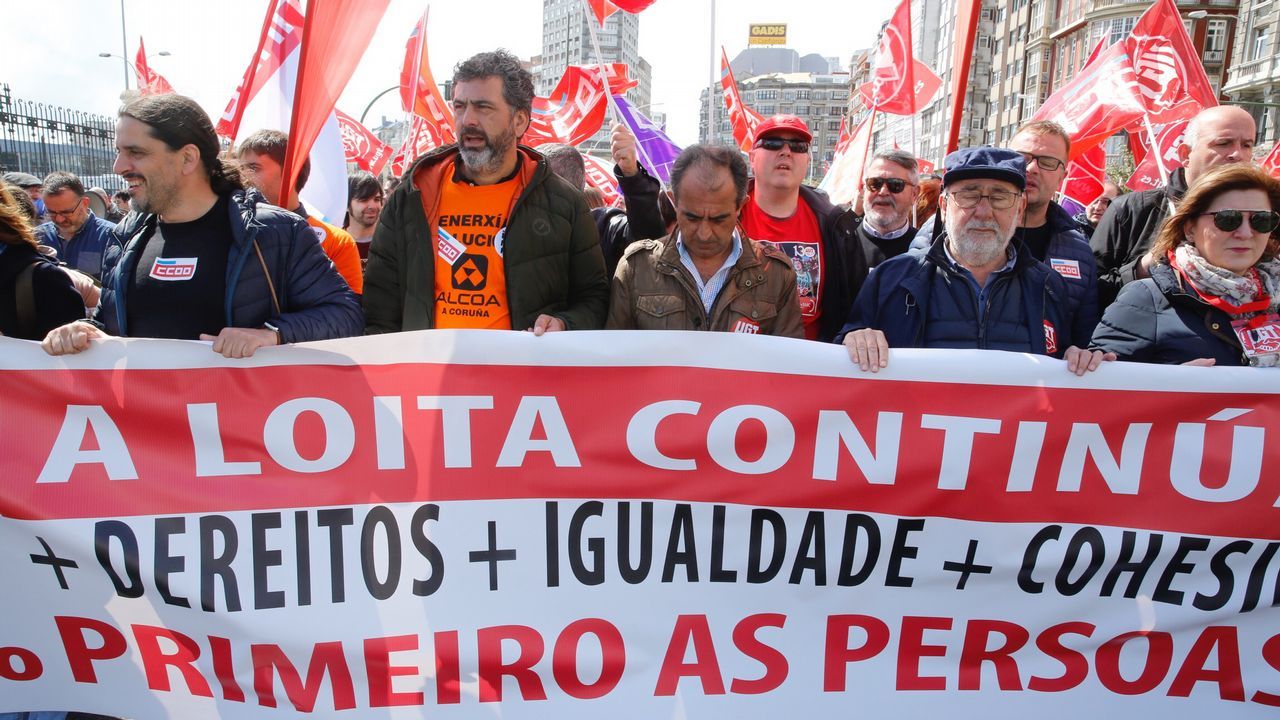 La manifestación de A Coruña