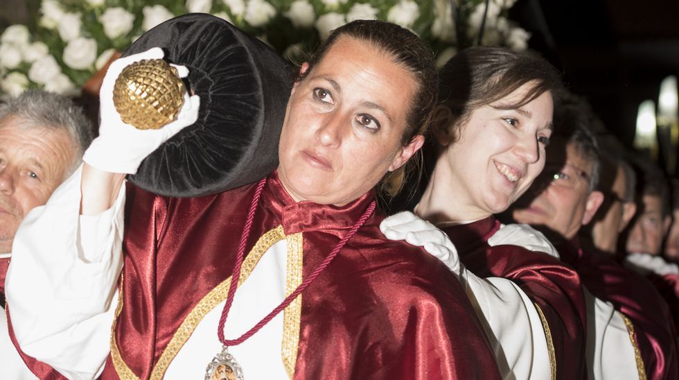 Procesión de Viernes de Dolores en Fisterra