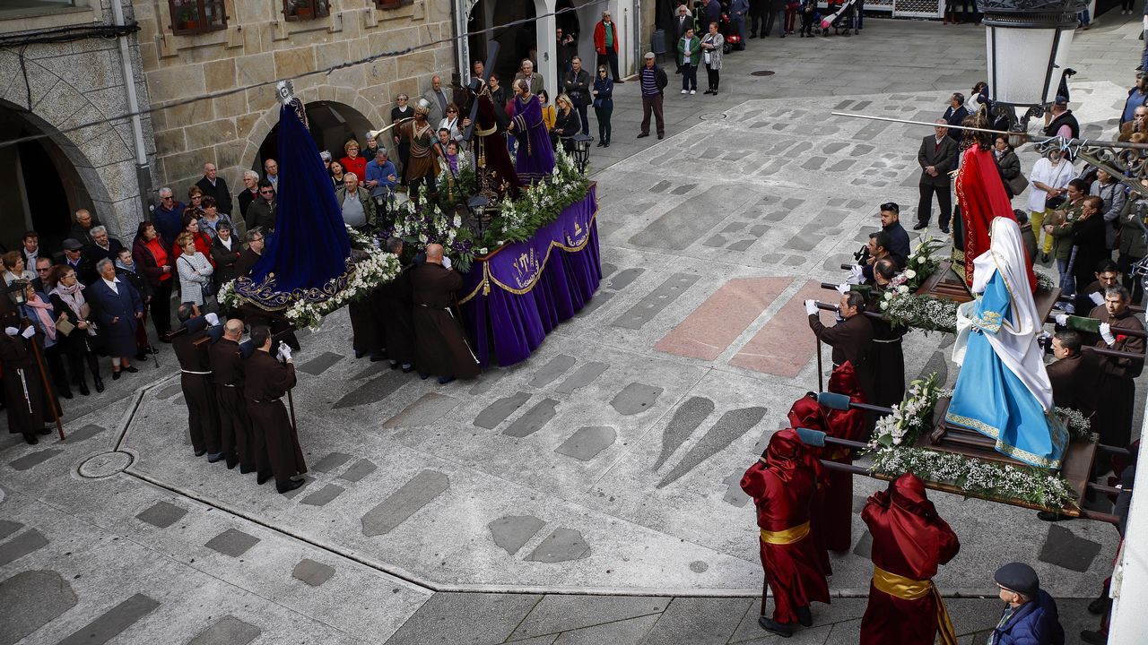 Viernes Santo en la comarca del Barbanza 2019