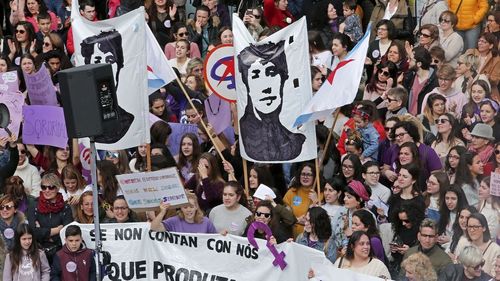 Concentración del 8M. Día de la Mujer