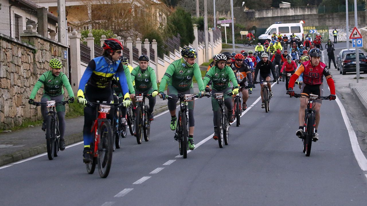 Ruta BTT de Nadal en Ribeira