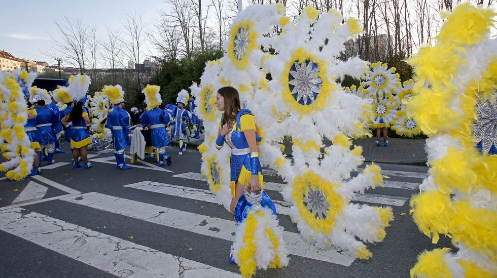 Desfile de Carnaval en Pontevedra