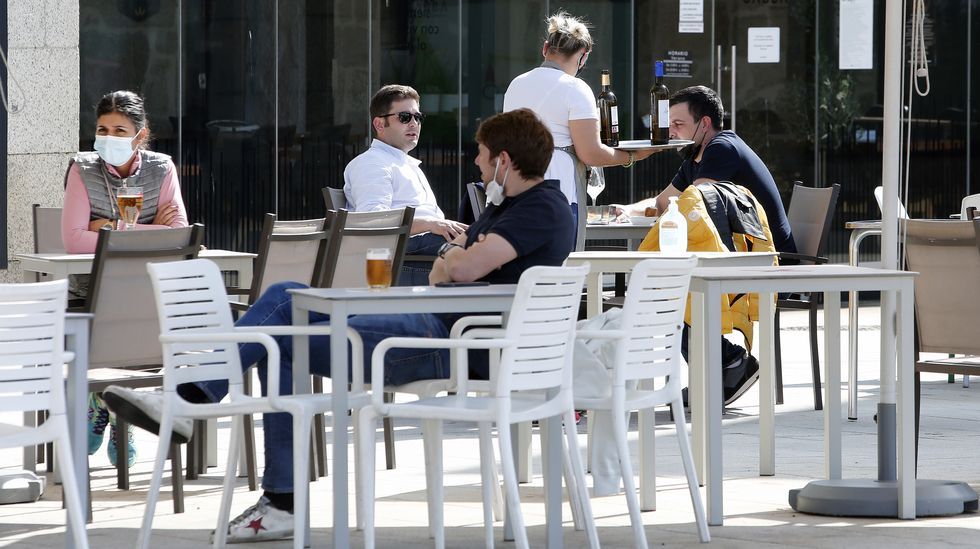 Terraceo en Sanxenxo