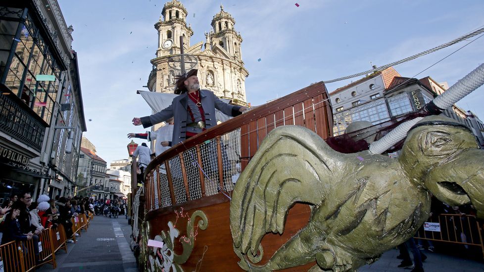 Desfile de Carnaval en Pontevedra