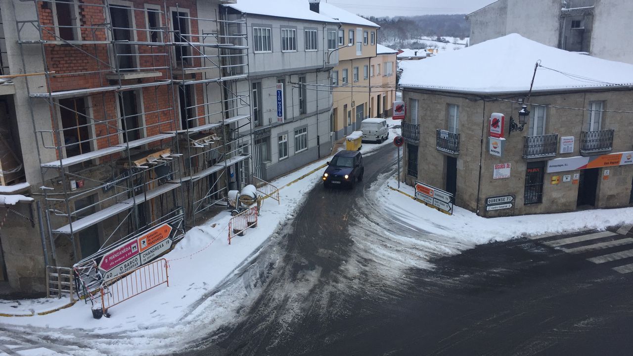 Temporal de nieve en Trives