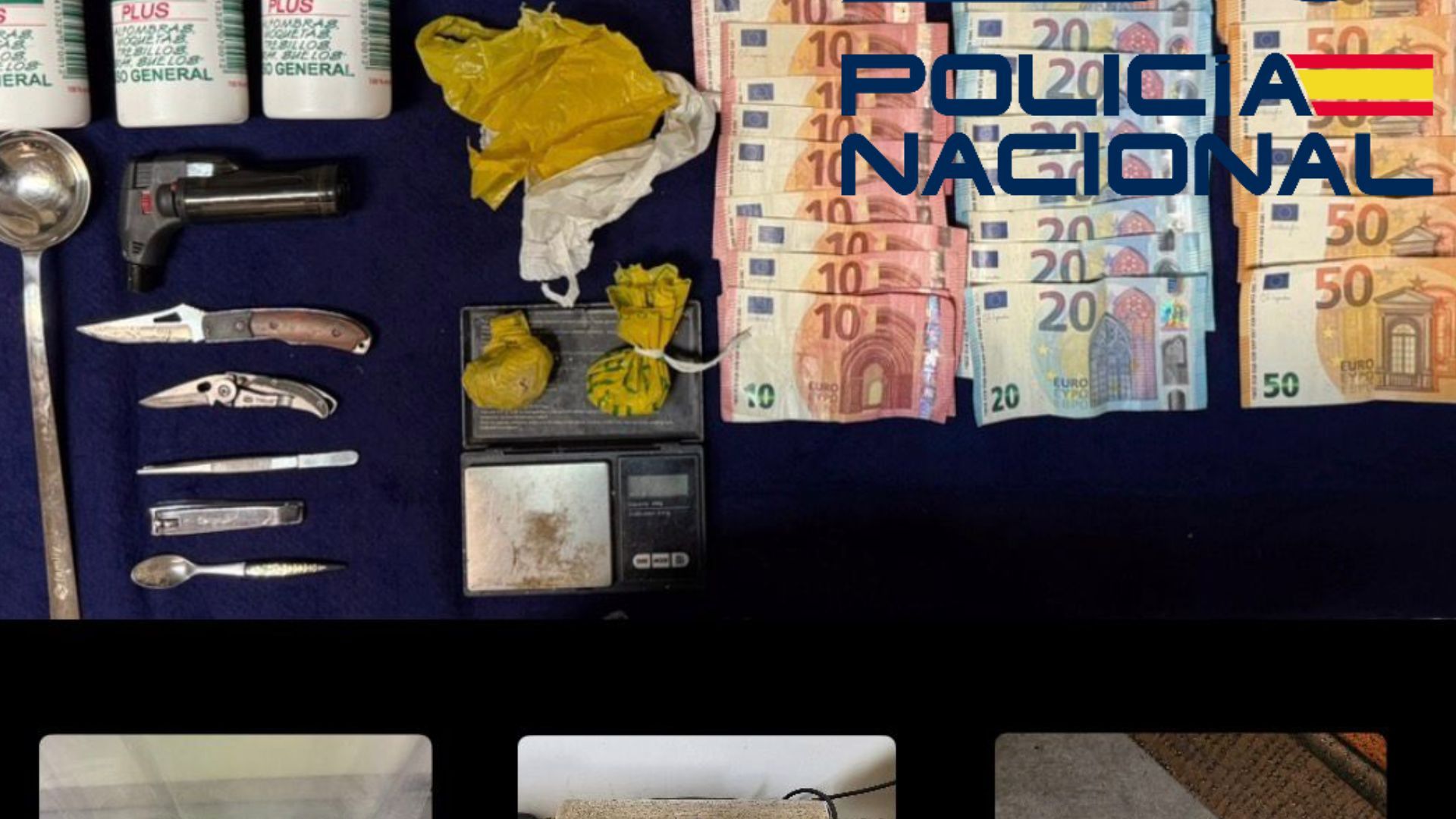 Detenido en Avil�s un hombre que se desplazaba en patinete para vender droga a domicilio