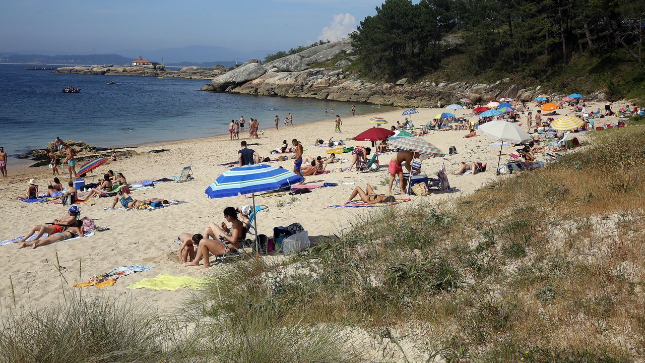 Playa de Area da Secada en A Illa