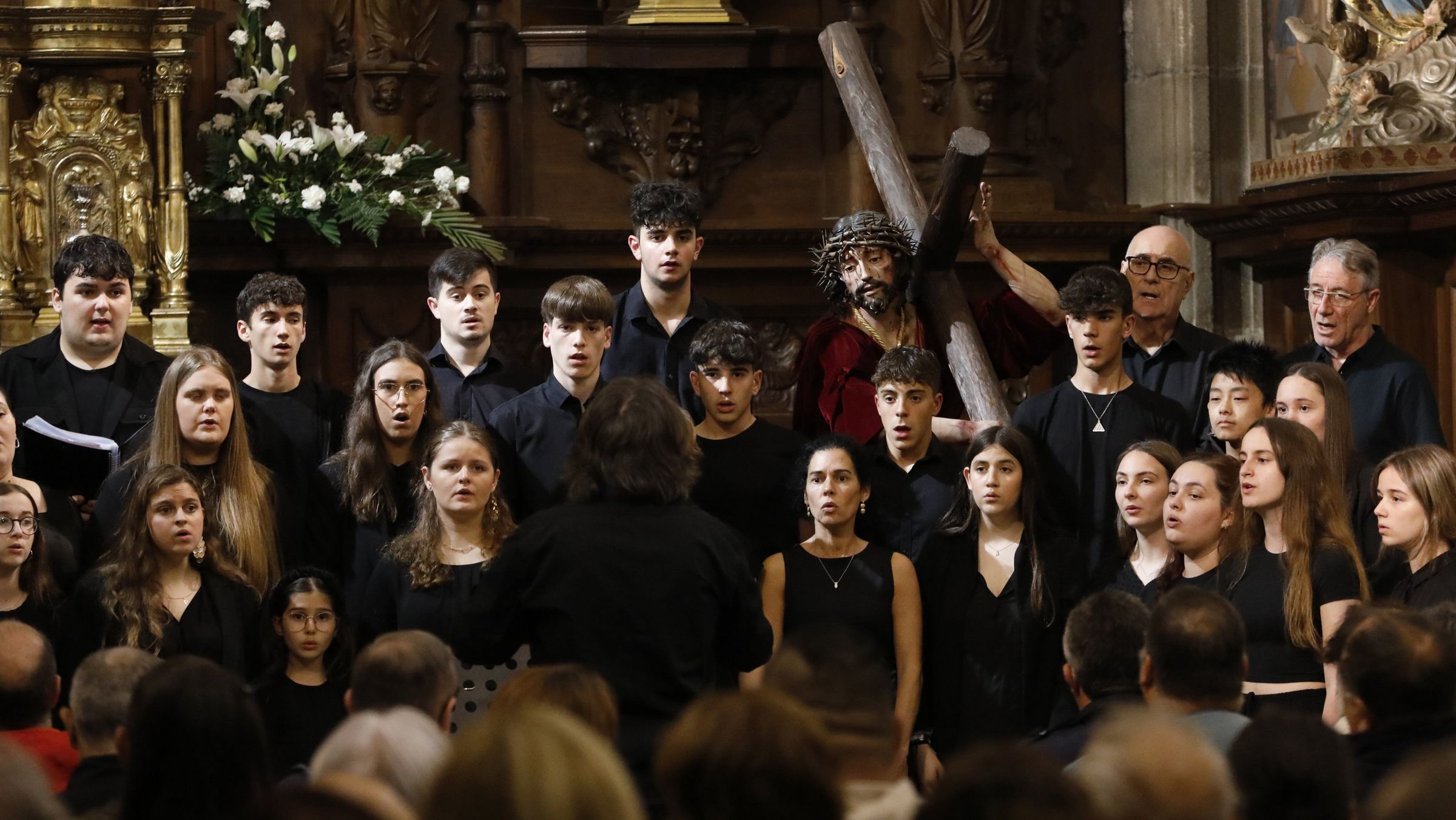 Concerto do coro do Conservatorio na igrexa das concepcionistas de Viveiro. 18/06/2024