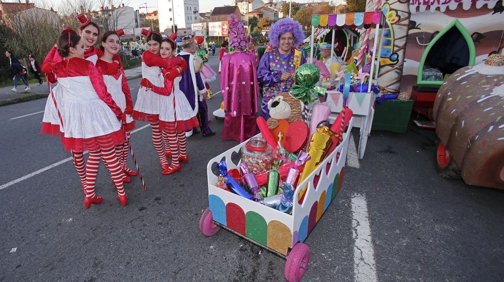 Desfile de Carnaval en Pontevedra