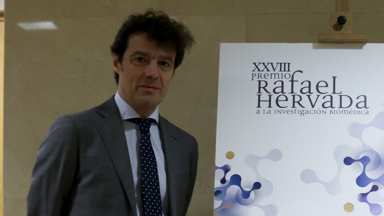 Pablo Men�ndez, investigador del Instituto Josep Carreras contra la Leucemia ganador del Premio Rafael Hervada de investigaci�n. 