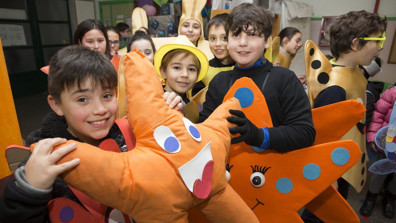 .Carnaval del colegio Milladoiro de Malpica