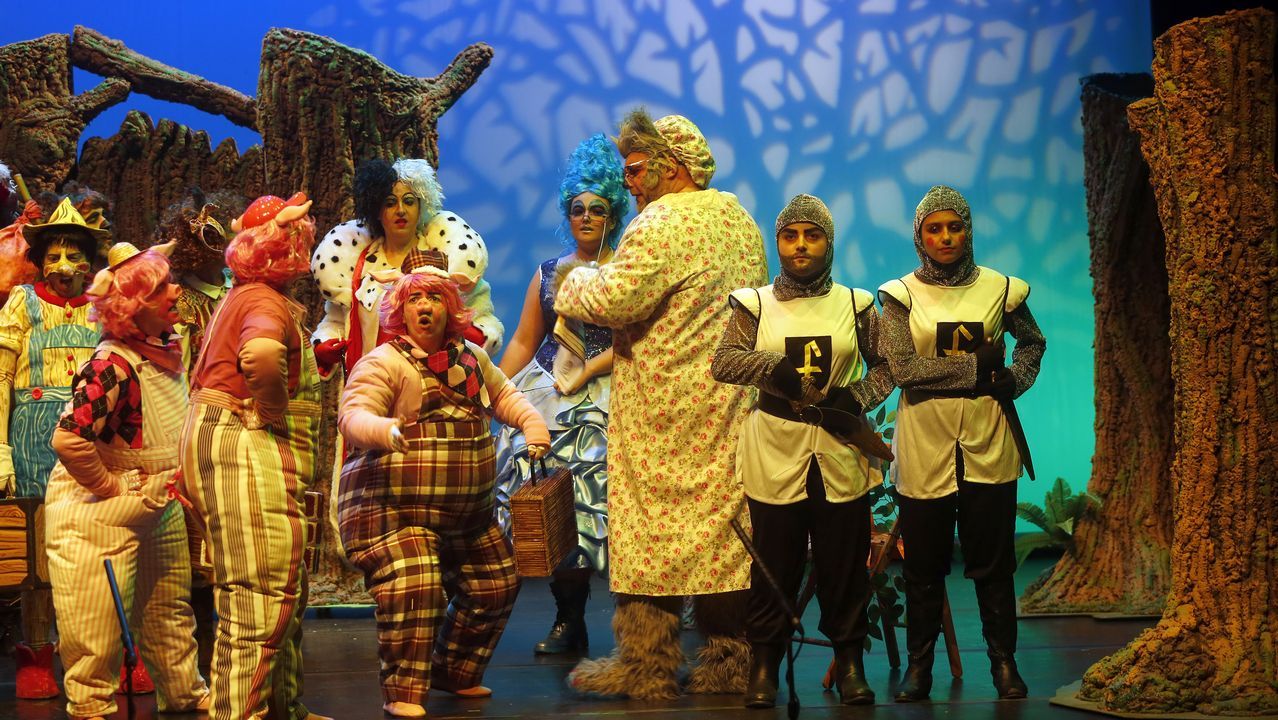 ESTRENO DEL MUSICAL «SHREK» EN EL AUDITORIO DE RIANXO.