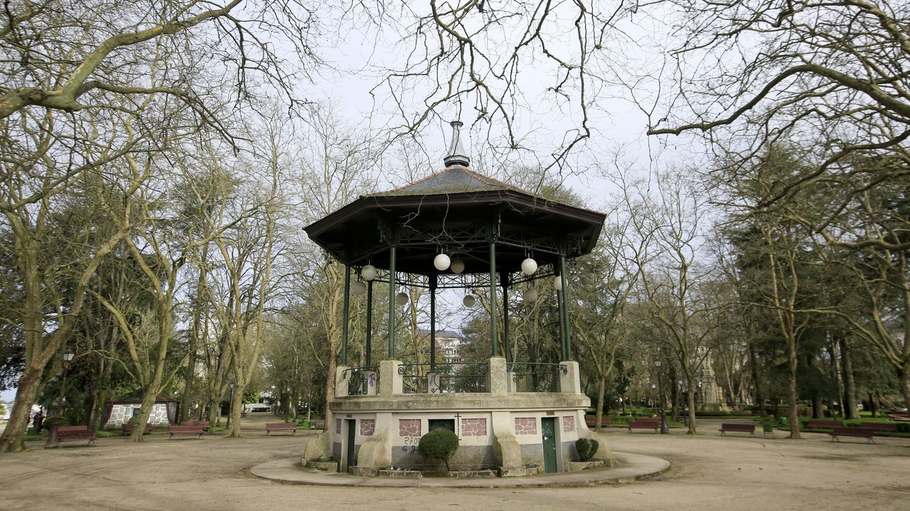 La cúpula del parque Rosalía