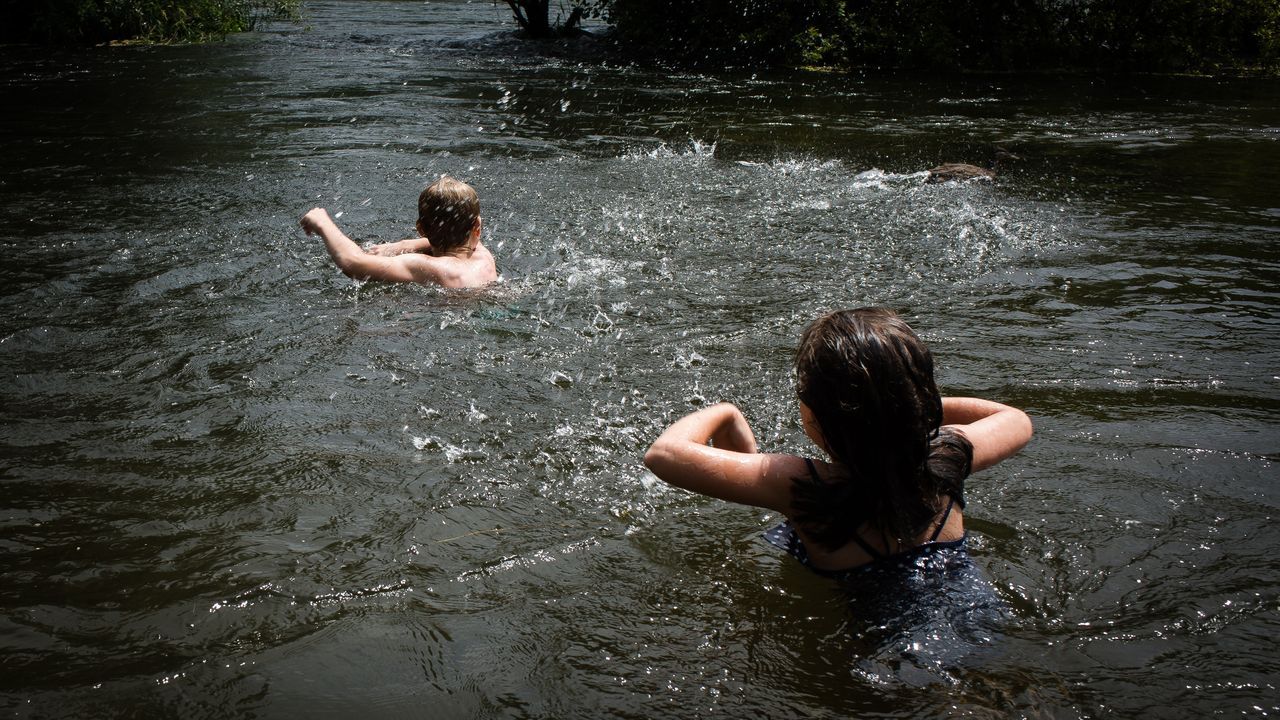 El calor aprieta en Ourense