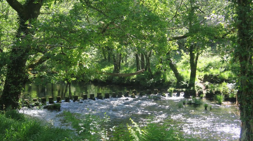 Pasos en el río Verdugo, Ponte Caldelas