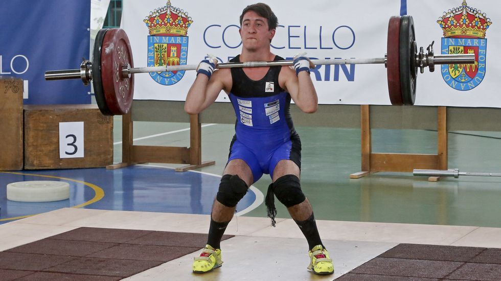 CAMPEONATO DE ESPAÑA DE HALTEROFILIA EN EL PABELLÓN A CAÑOTA, MARÍN